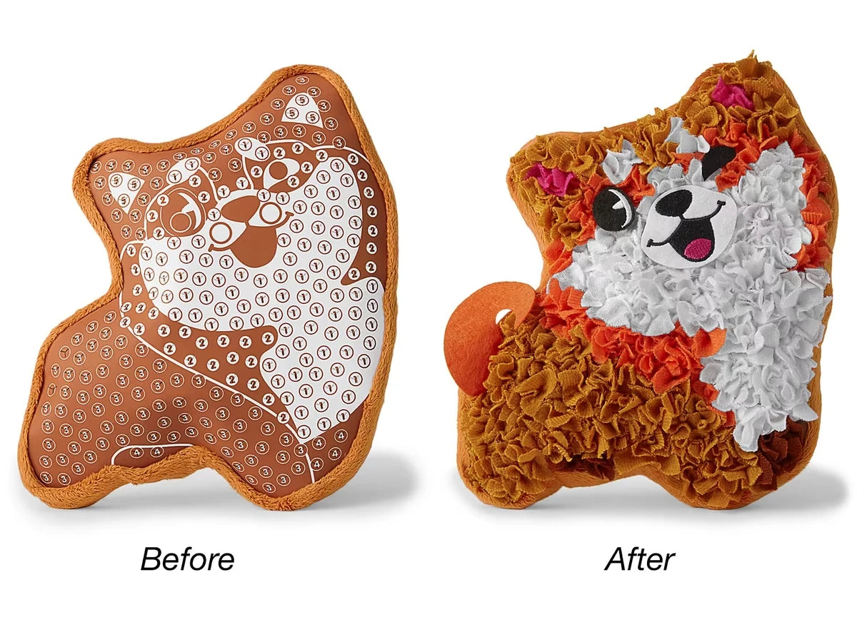Cozy Creations! Puppy Craft Pillow - US 5946