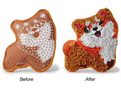 Cozy Creations! Puppy Craft Pillow - US 5946