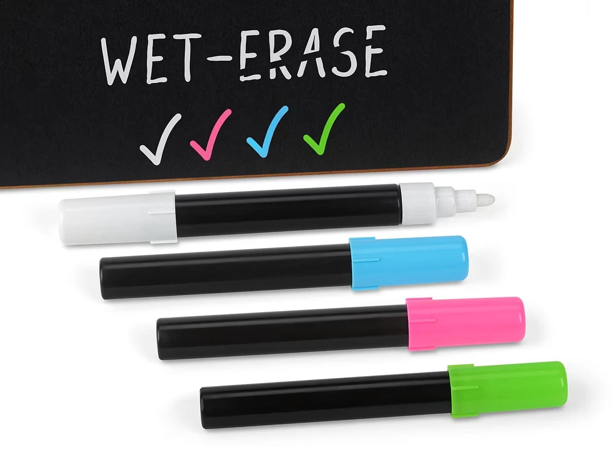 Neon Wet-Erase Chalk Markers - Set of 4 - US 1629