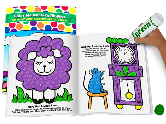 Do-A-Dot Art!® Color Me Nursery Rhymes Activity Book - US 8397