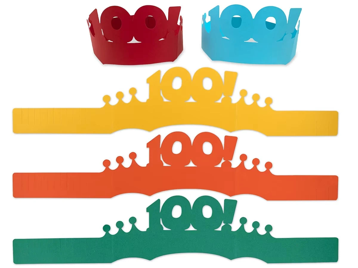 Design-Your-Own 100th Day of School Crowns - US 4970