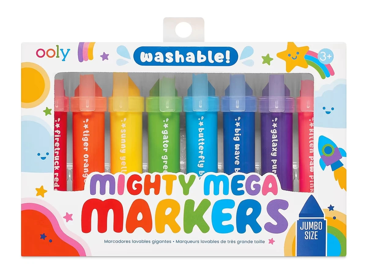 Jumbo Mighty Mega Markers - Set of 8 - US 3940