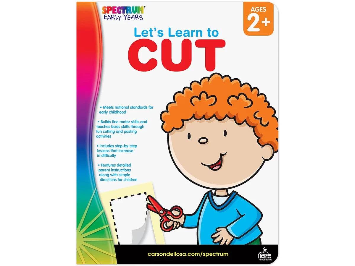 Spectrum® Let’s Learn to Cut Workbook - US 2004