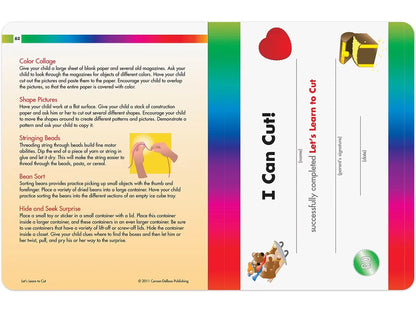 Spectrum® Let’s Learn to Cut Workbook - US 2004