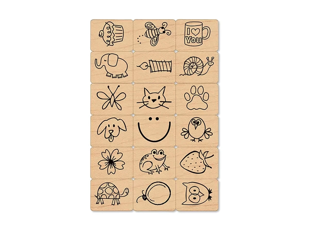 Fun Stuff Stamps & Ink Set - US 5232