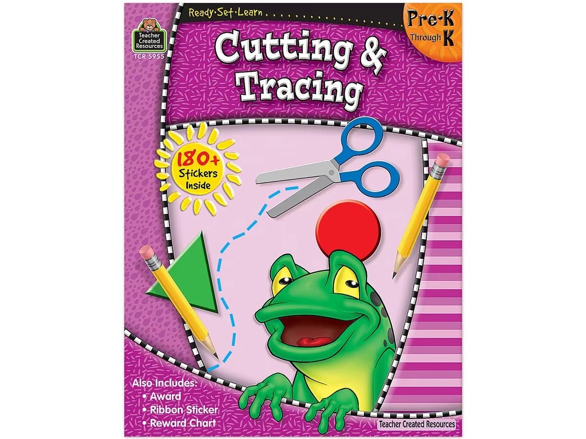 Cutting & Tracing Activity Book - US 9336