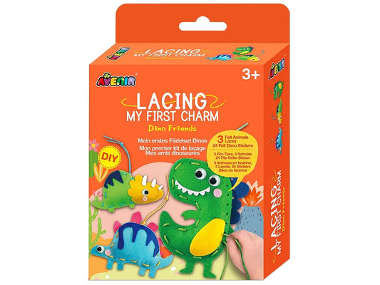 My First Lacing Charms - Dino Friends - US 4800