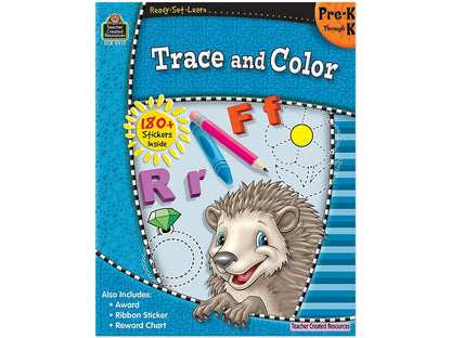 Trace & Color Activity Book - US 1474