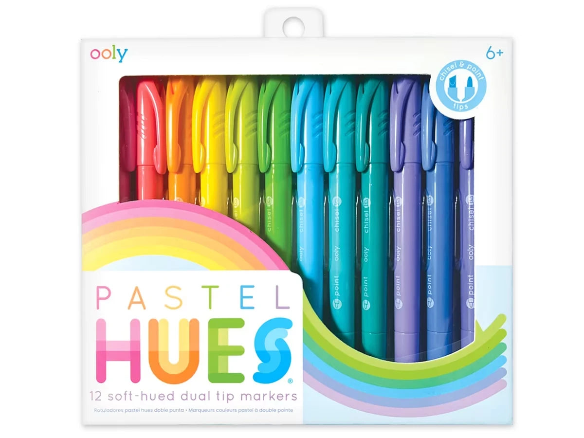Pastel Dual-Tip Markers - Set of 12 - US 9570