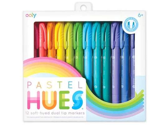 Pastel Dual-Tip Markers - Set of 12 - US 9570