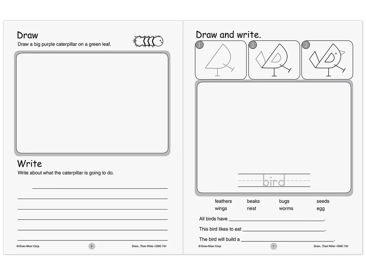 Draw…Then Write Workbook - US 5518