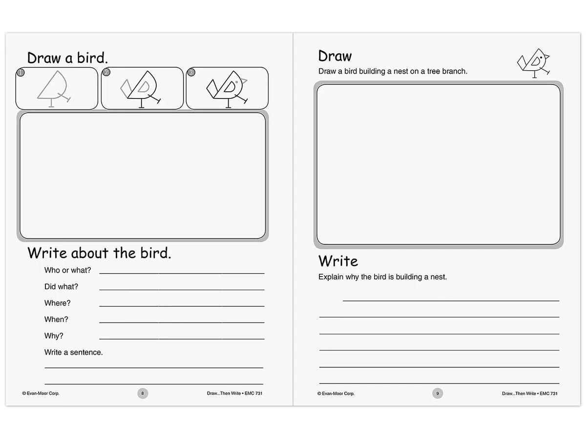 Draw…Then Write Workbook - US 5518