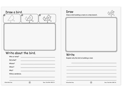 Draw…Then Write Workbook - US 5518
