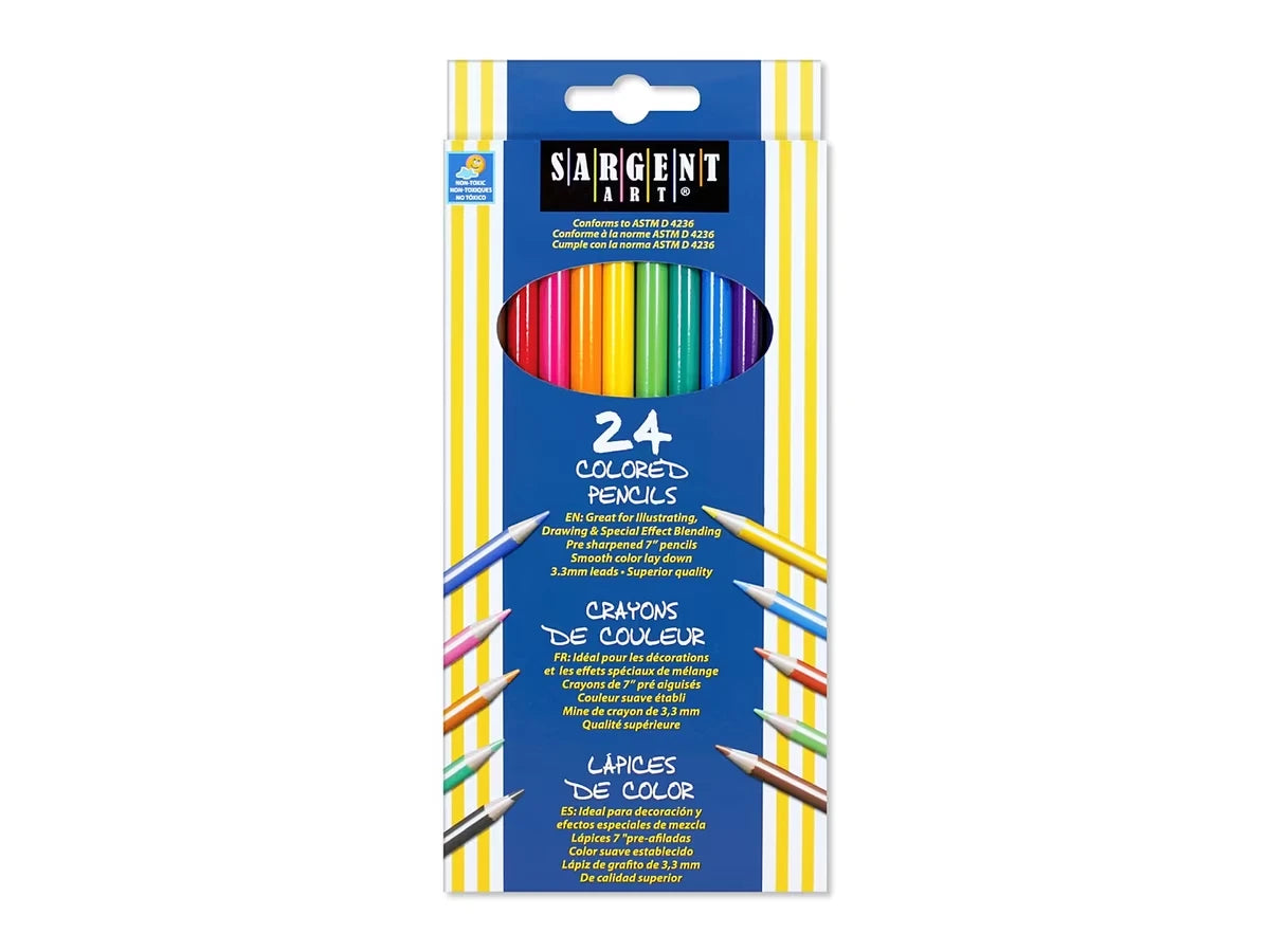 Colored Pencils - Set of 24 - US 3702