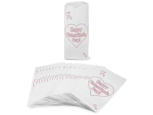 Design-Your-Own Valentine’s Day Bags - Set of 25 - US 9665