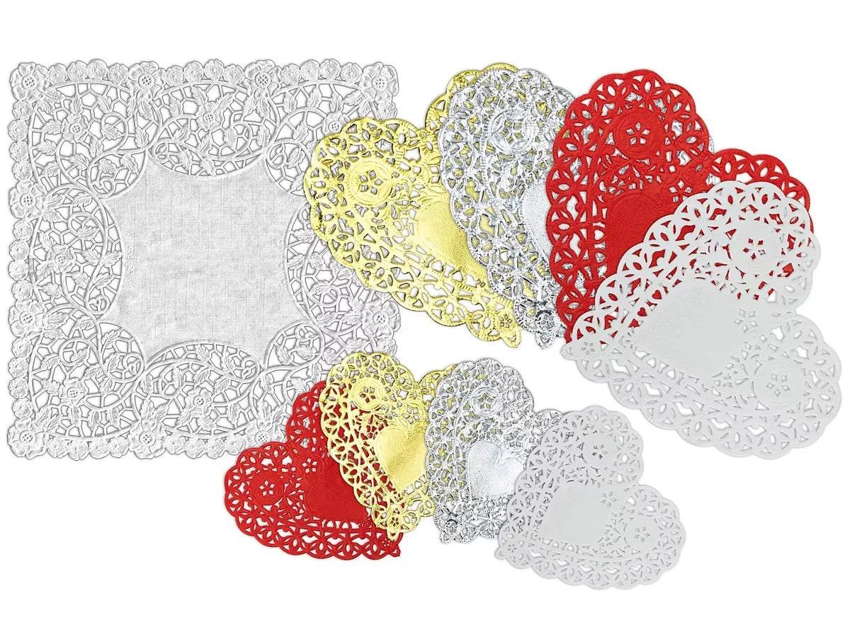 Paper Heart Doily Assortment Pack - US 3663