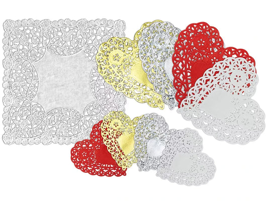 Paper Heart Doily Assortment Pack - US 3663