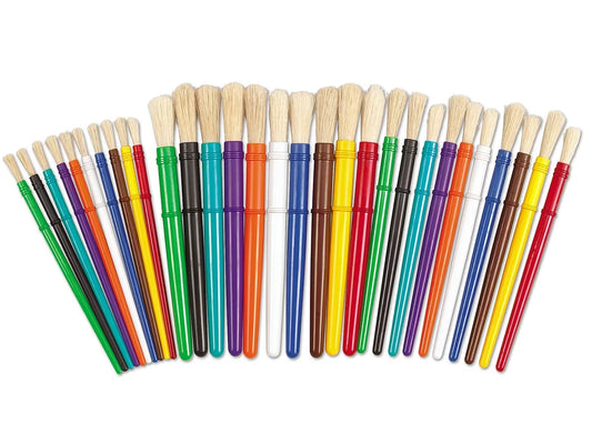 All-Purpose Paintbrush Assortment - Set of 30 - US 9072