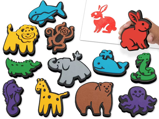 Easy-Grip Animal Stampers - US 4781