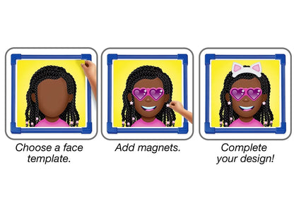 Make-A-Face Magnetic Designer - US 8395