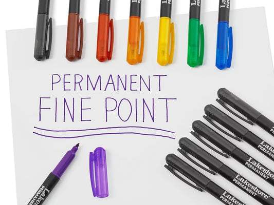 Permanent Thin-Line Markers - US 2276