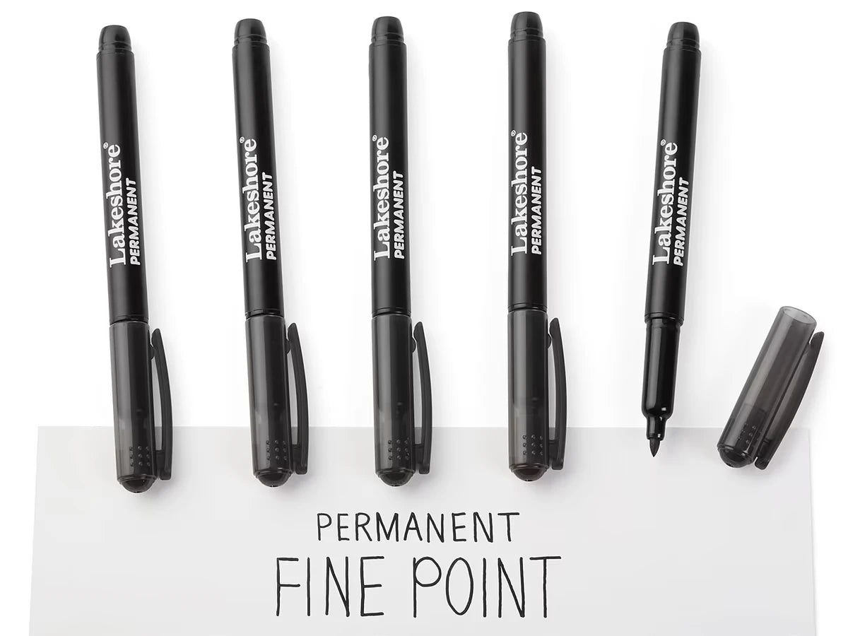 Permanent Thin-Line Markers - US 2276