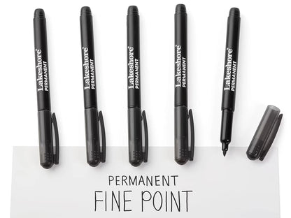 Permanent Thin-Line Markers - US 2276