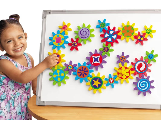 Turn & Learn Magnetic Gears - US 6330
