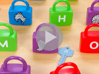 Alphabet Learning Locks - US 1976