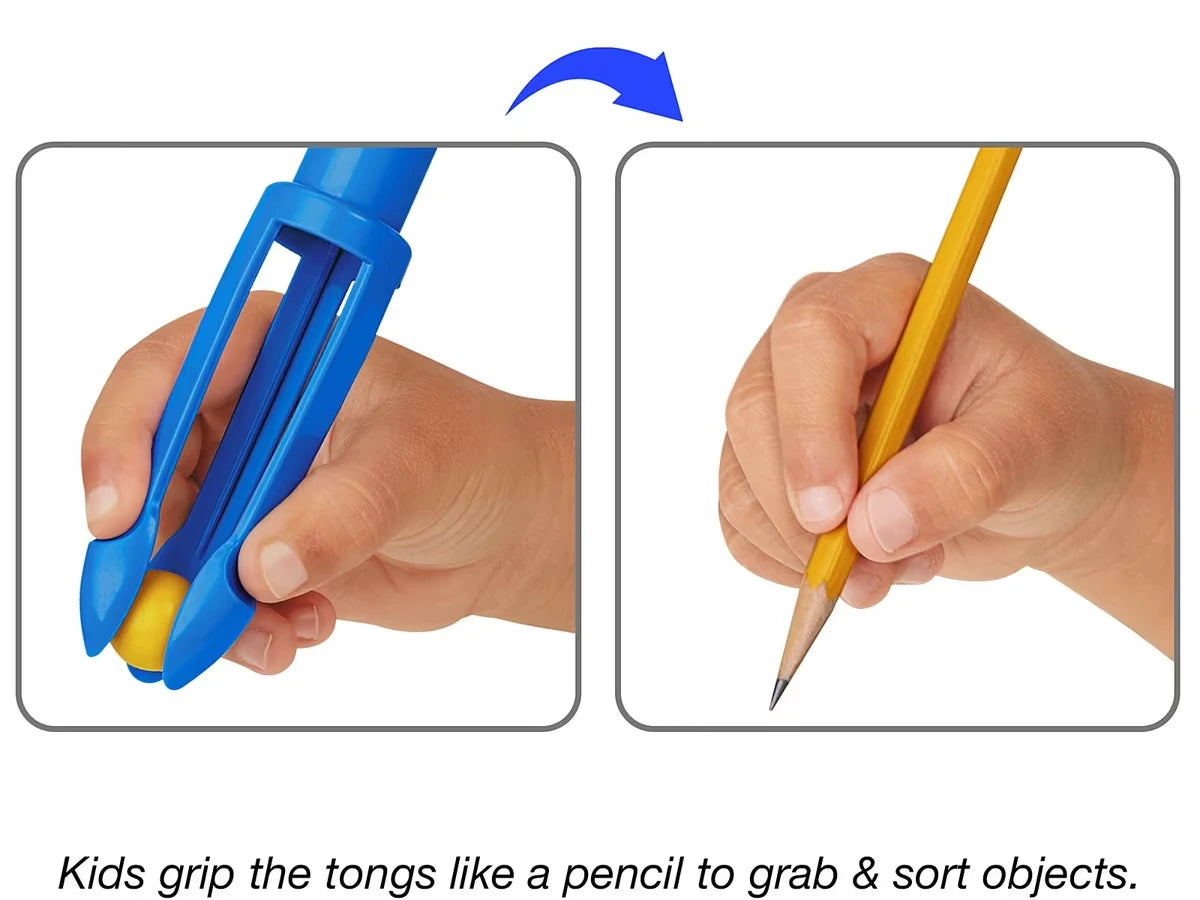 Tweezer Tongs Color Sorting Kit - US 4176