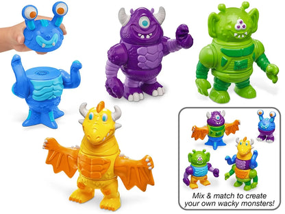 Create & Play Magnetic Monsters - US 9081