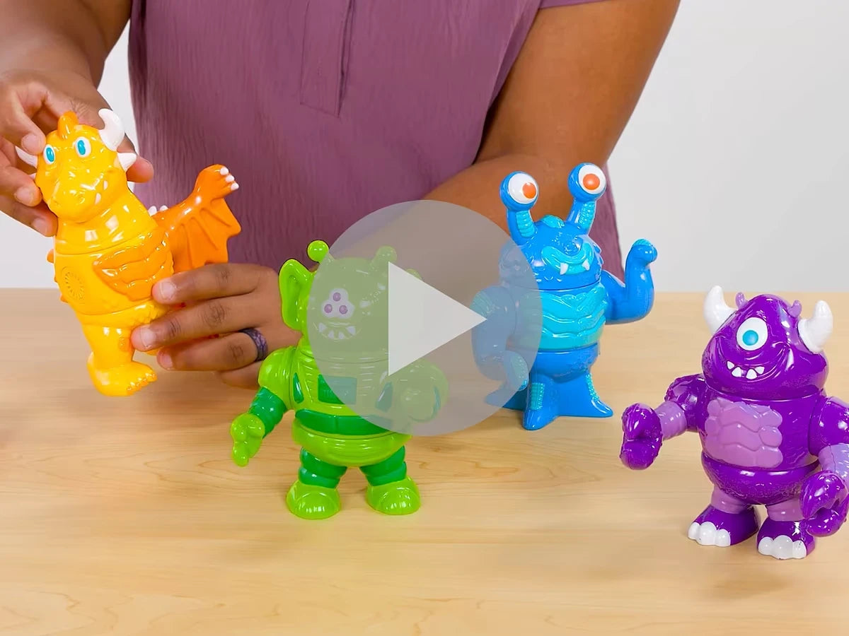 Create & Play Magnetic Monsters - US 9081