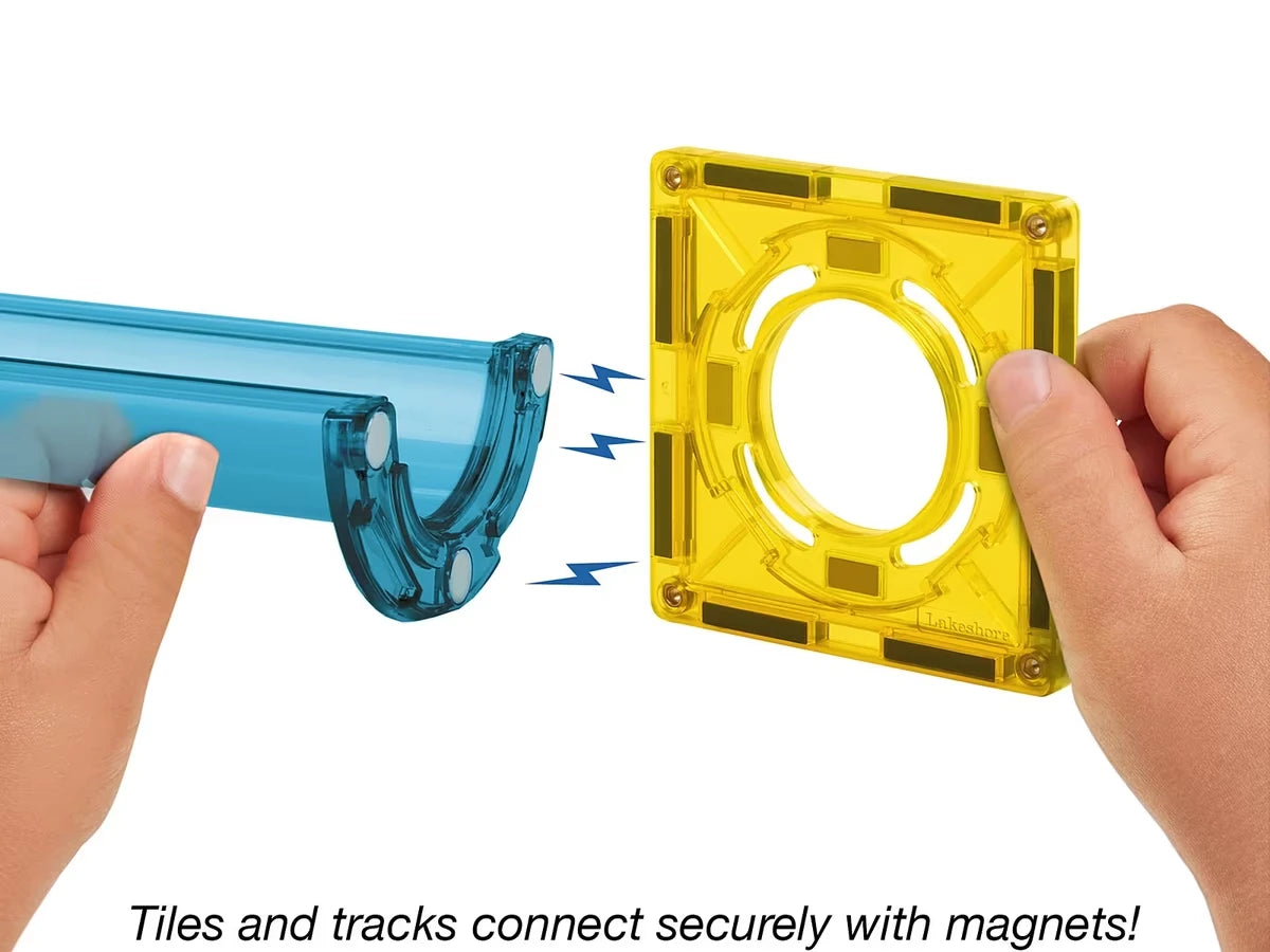 Magnetic Wonder Tiles® - Ball Run - US 6476