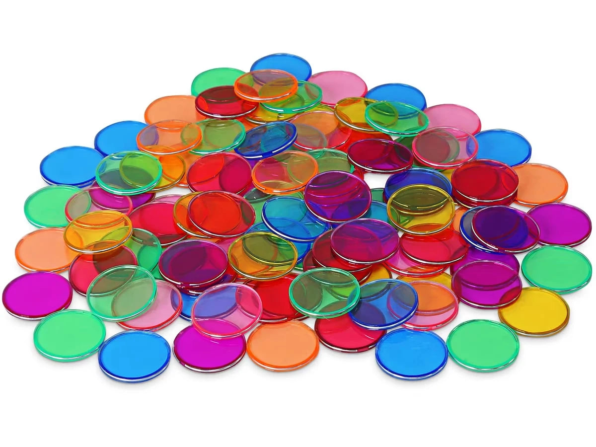 Magnetic Translucent Chips - US 6497