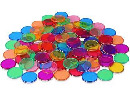 Magnetic Translucent Chips - US 6497