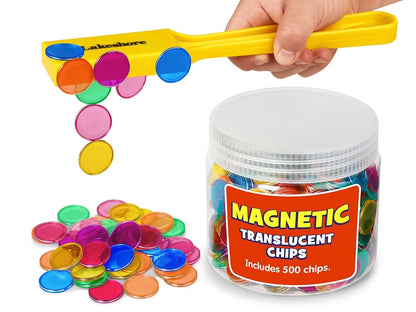 Magnetic Translucent Chips - US 6497