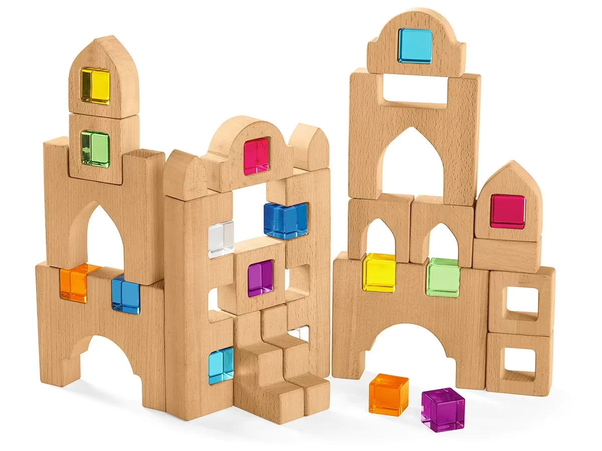Wood & Crystal Fantasy Blocks - US 2425