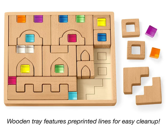 Wood & Crystal Fantasy Blocks - US 2425