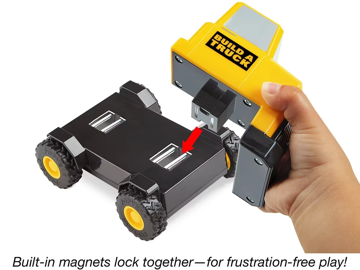 Build-A-Truck Magnetic Construction Vehicles - US 6658