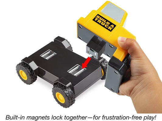 Build-A-Truck Magnetic Construction Vehicles - US 6658