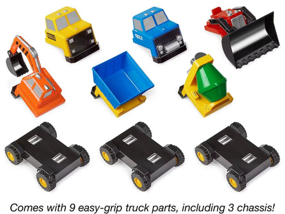 Build-A-Truck Magnetic Construction Vehicles - US 6658