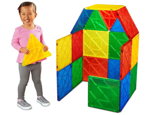 Jumbo Magnetic Building Tiles - US 5245