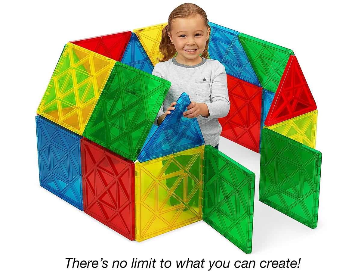 Jumbo Magnetic Building Tiles - US 5245