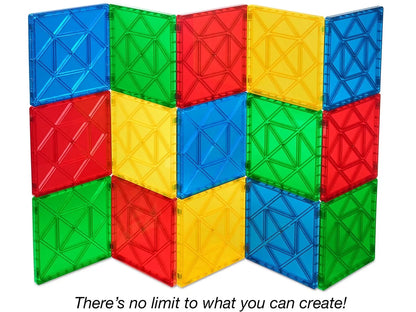 Jumbo Magnetic Building Tiles - US 5245