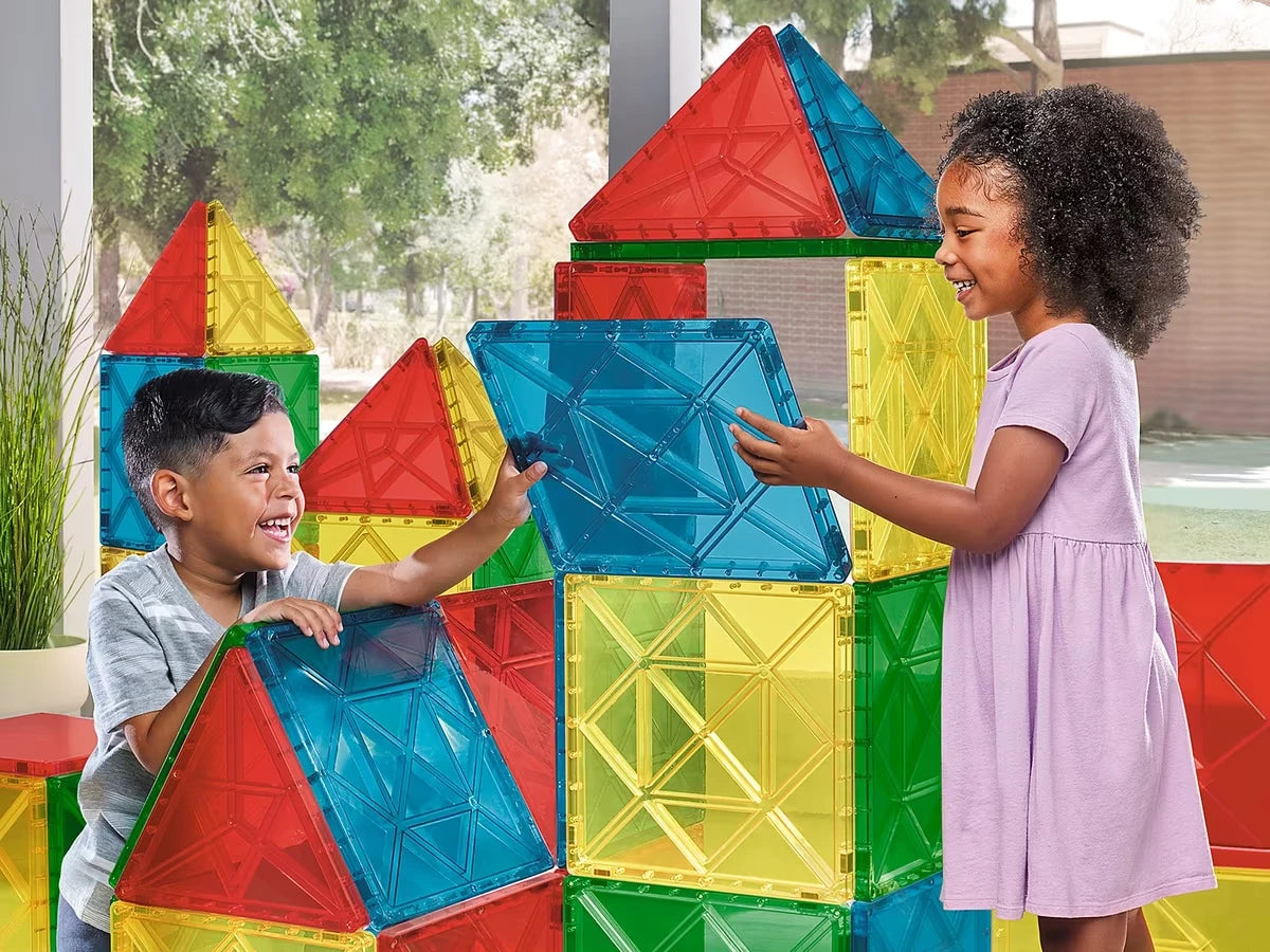 Jumbo Magnetic Building Tiles - US 5245