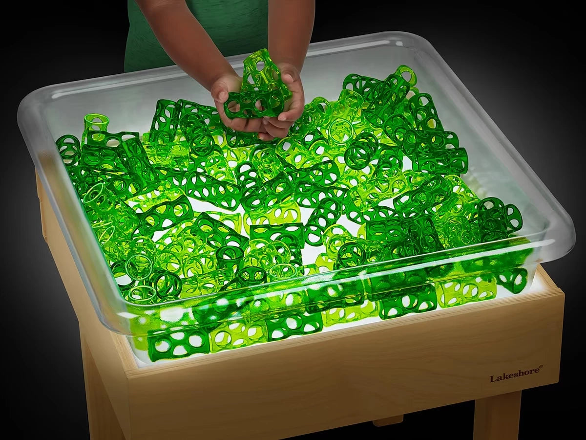 Toddler-Safe Light Table Sensory Cylinders - US 4244
