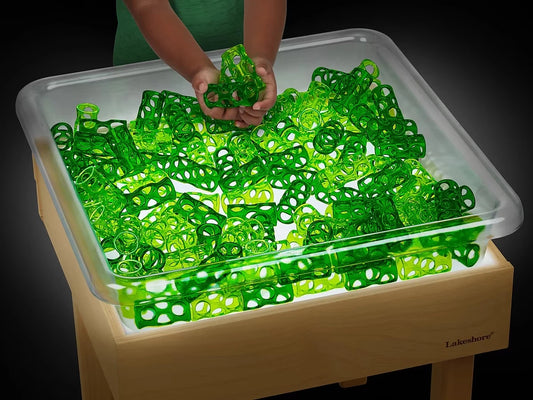 Toddler-Safe Light Table Sensory Cylinders - US 4244