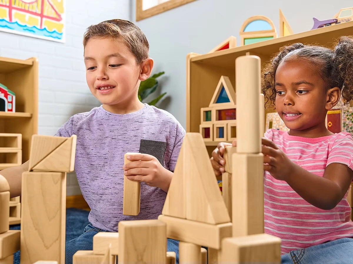 Classroom Hardwood Unit Blocks - Starter Set - US 1016