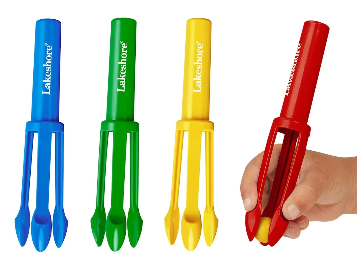 Fine Motor Tweezer Tongs -  Set of 4 - US 8786