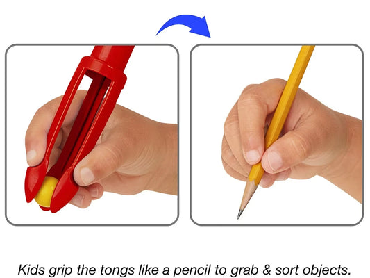 Fine Motor Tweezer Tongs -  Set of 4 - US 8786